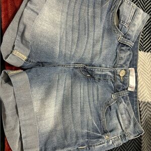 No Boundaries Light Blue Denim Shorts